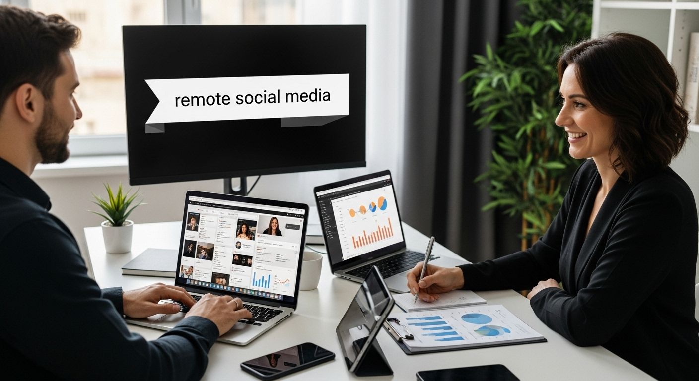 remote social media marketing