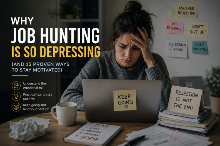 Why Job Hunting Is So Depressing (And 15 Proven Ways to Stay Motivated)