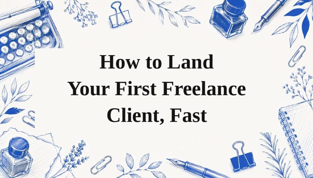 How To Get your first client First
