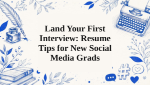 resume tips social media grads