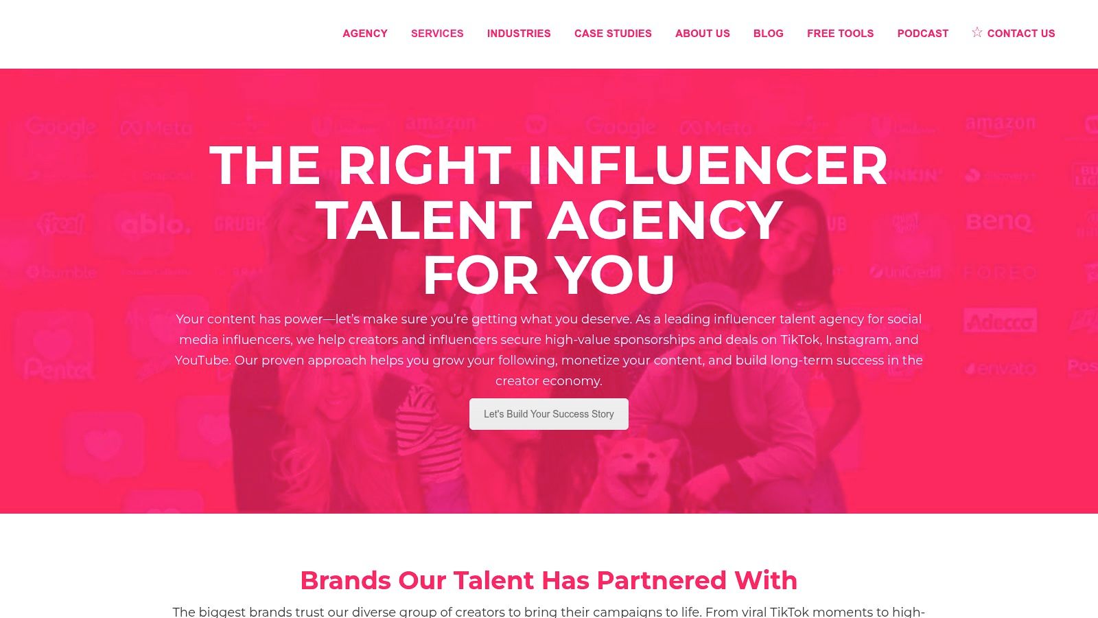 The Influencer Marketing Factory Talent Agency